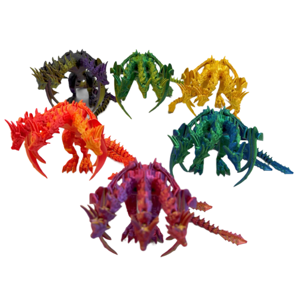 3D打印基多拉（三头龙）