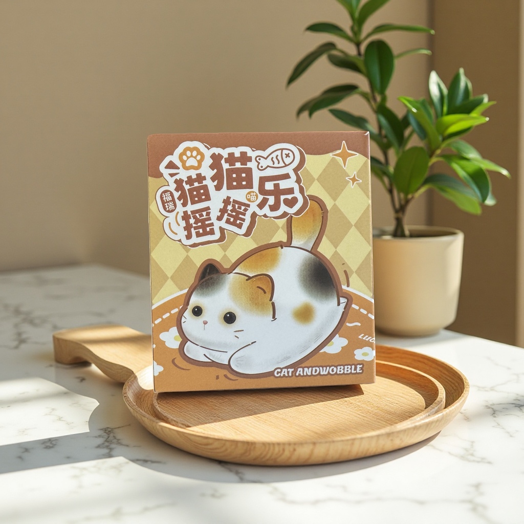 卡通猫咪盲盒摆件桌面摆件礼可爱礼物系列摆件手办