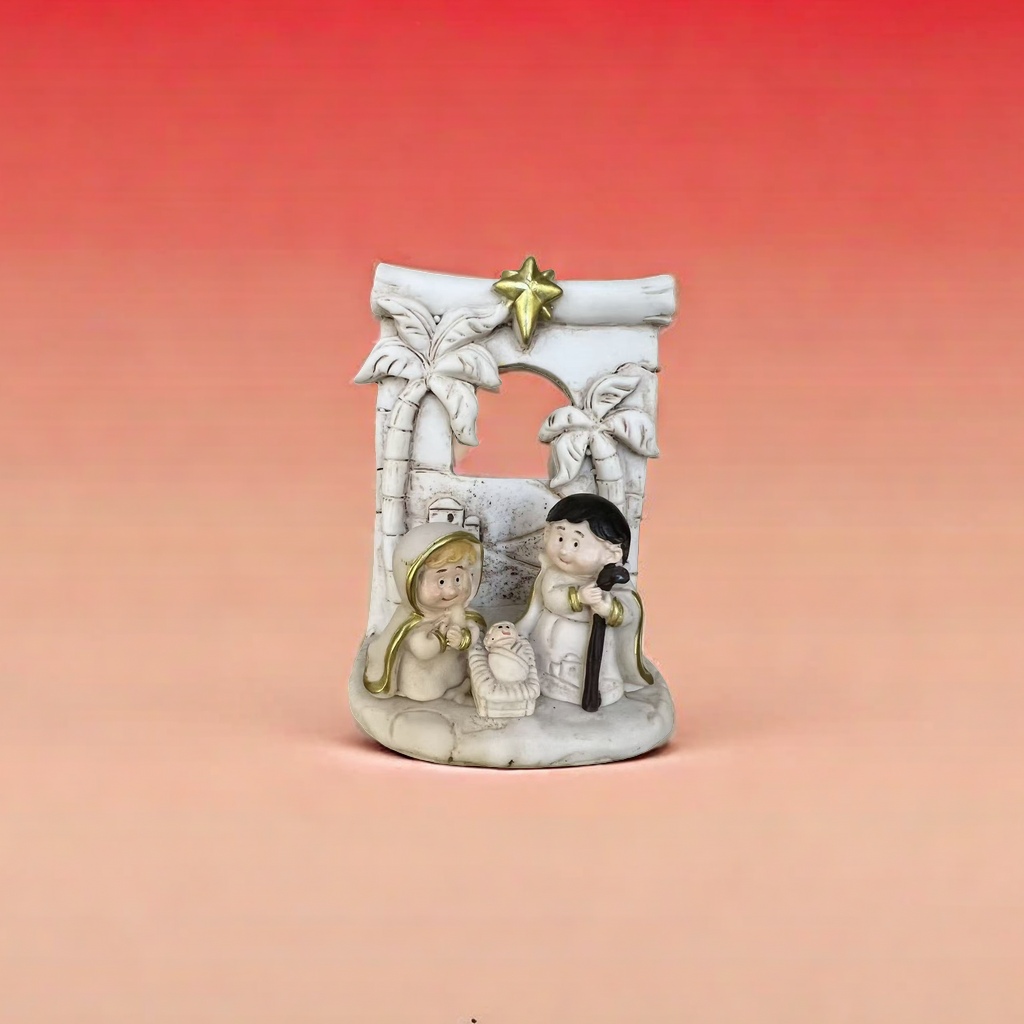 Christmas scene, Virgin Mary and Child, Joseph statue, home decoration, holiday gift Application Scenario