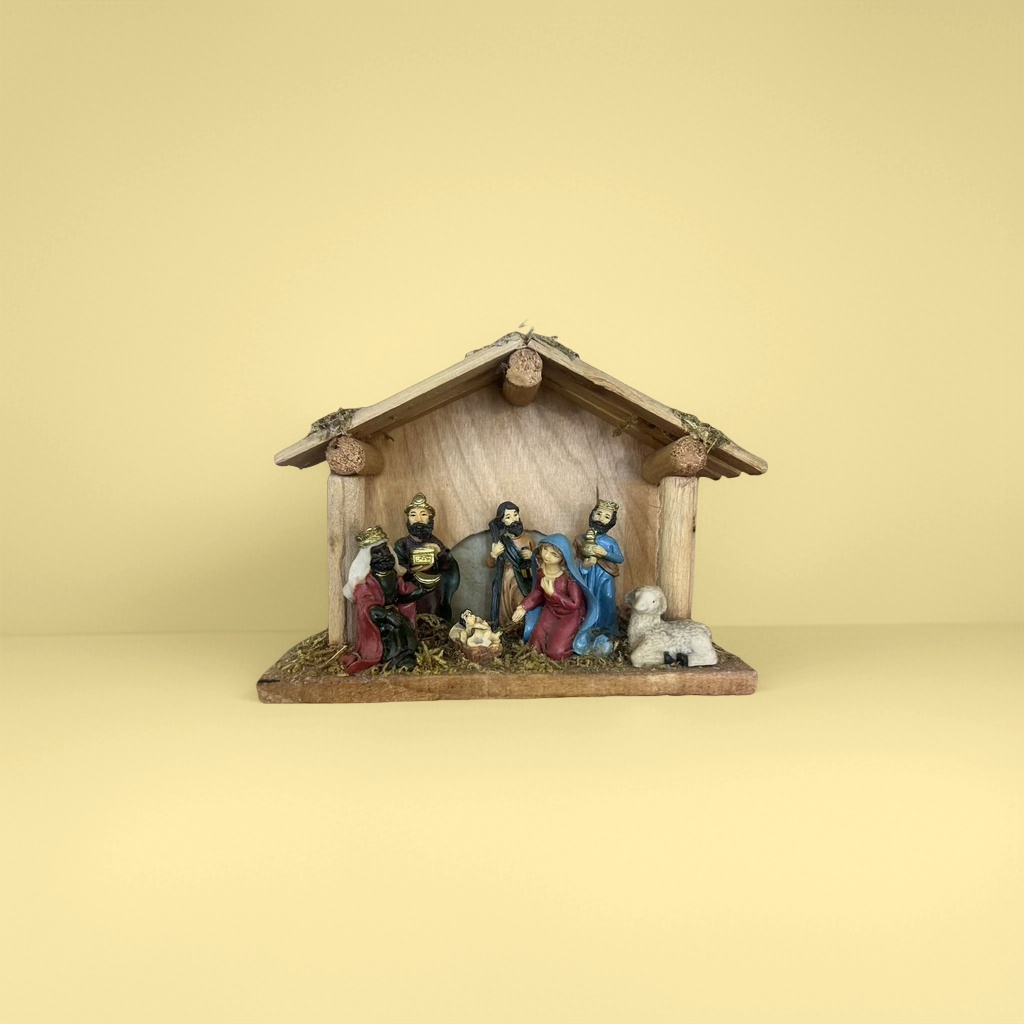 Christmas Nativity scene ornaments, decorative ornaments, home ornaments, festival decorations details Picture