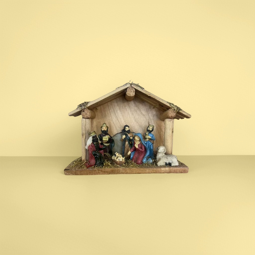 Christmas Nativity scene ornaments, decorative ornaments, home ornaments, festival decorations Specification image