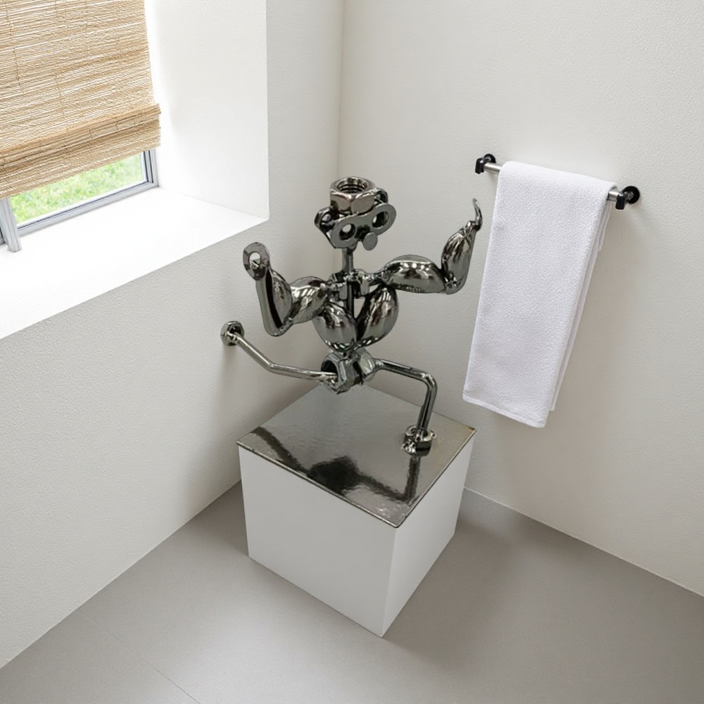 铁艺工艺摆件  肌肉男产品图