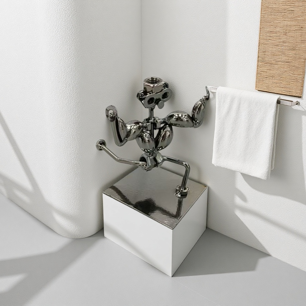 铁艺工艺摆件  肌肉男