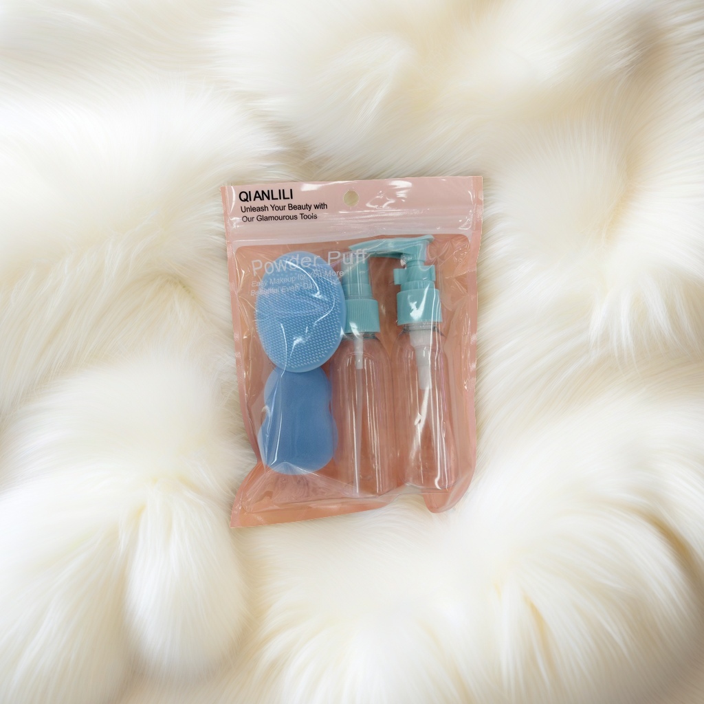 Makeup tool set, powder puff, spray bottle combination set, portable travel set, essential for beauty 133447164