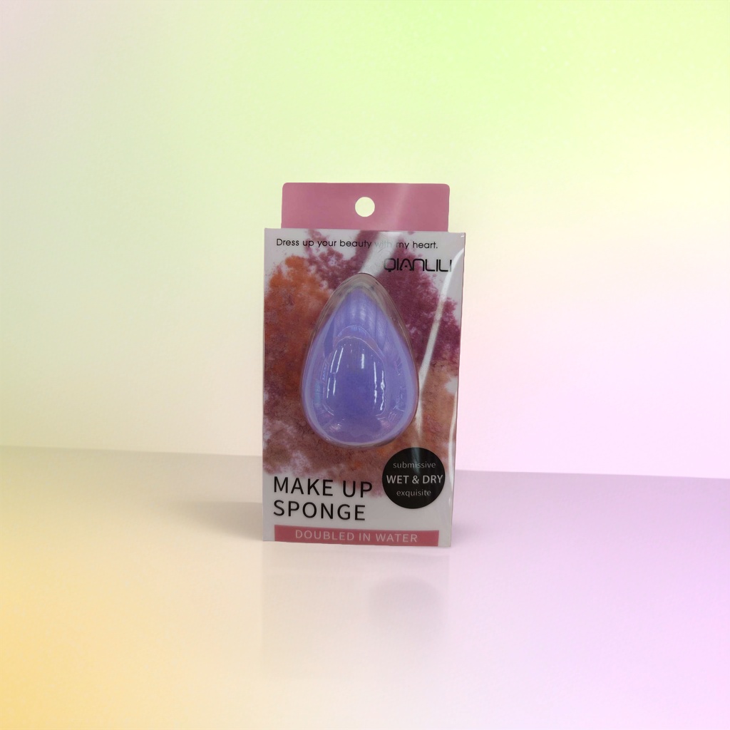 Makeup sponge, soft makeup application tool, powder puff, beauty egg, wet use, dry use, replaceable head 135020090 Specification image
