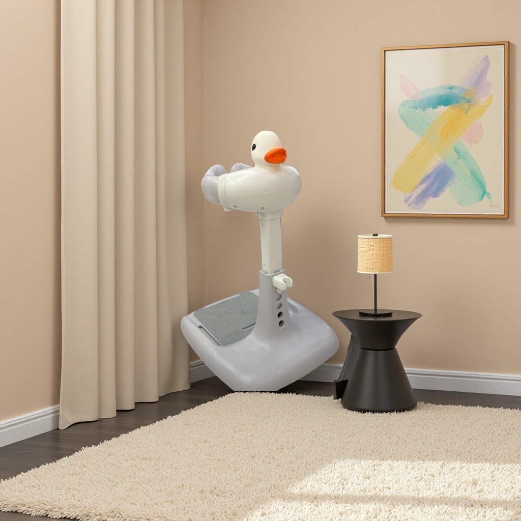 A set of duck-shaped baby bath rack details Picture