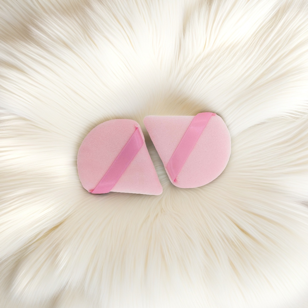 Pink teardrop-shaped makeup sponge, a soft makeup application tool, essential for beauty. 145114049