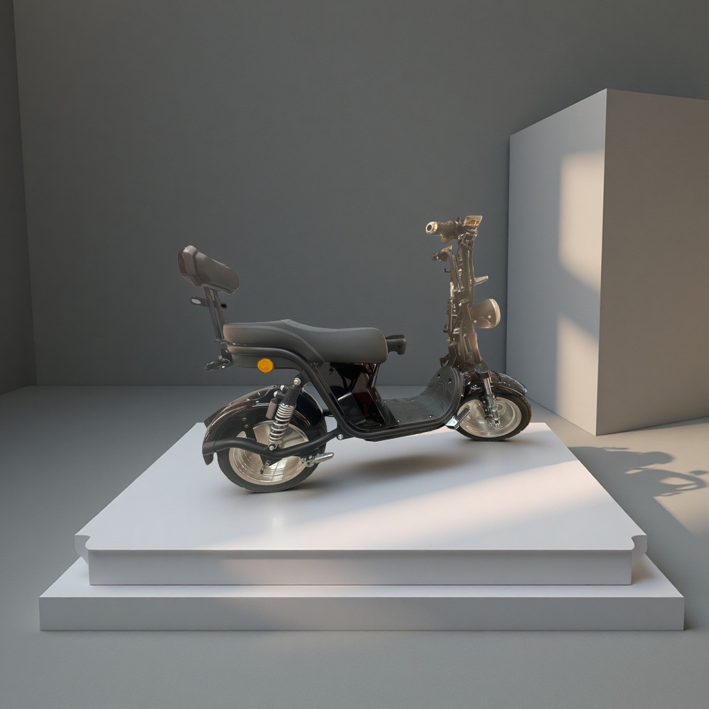 Electric scooters are lightweight and high-speed transportation tools suitable for both adults and children details Picture