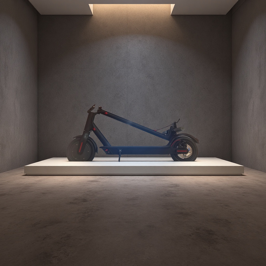 Electric scooters are lightweight, high-speed, have a long range and are portable means of transportation Specification image