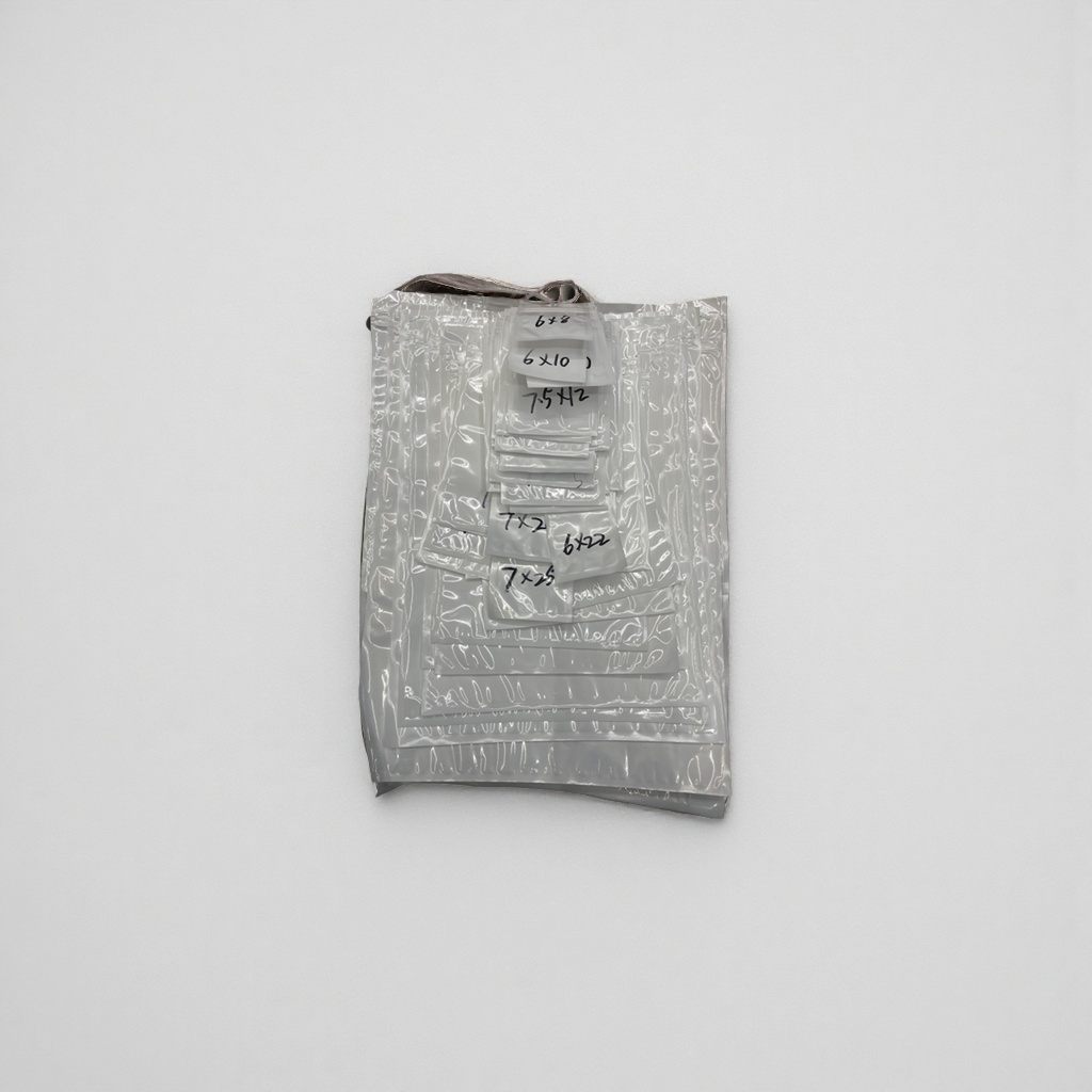 Transparent plastic bags, packaging bags, reusable large-capacity sealed bags, preservation bags and storage bags details Picture