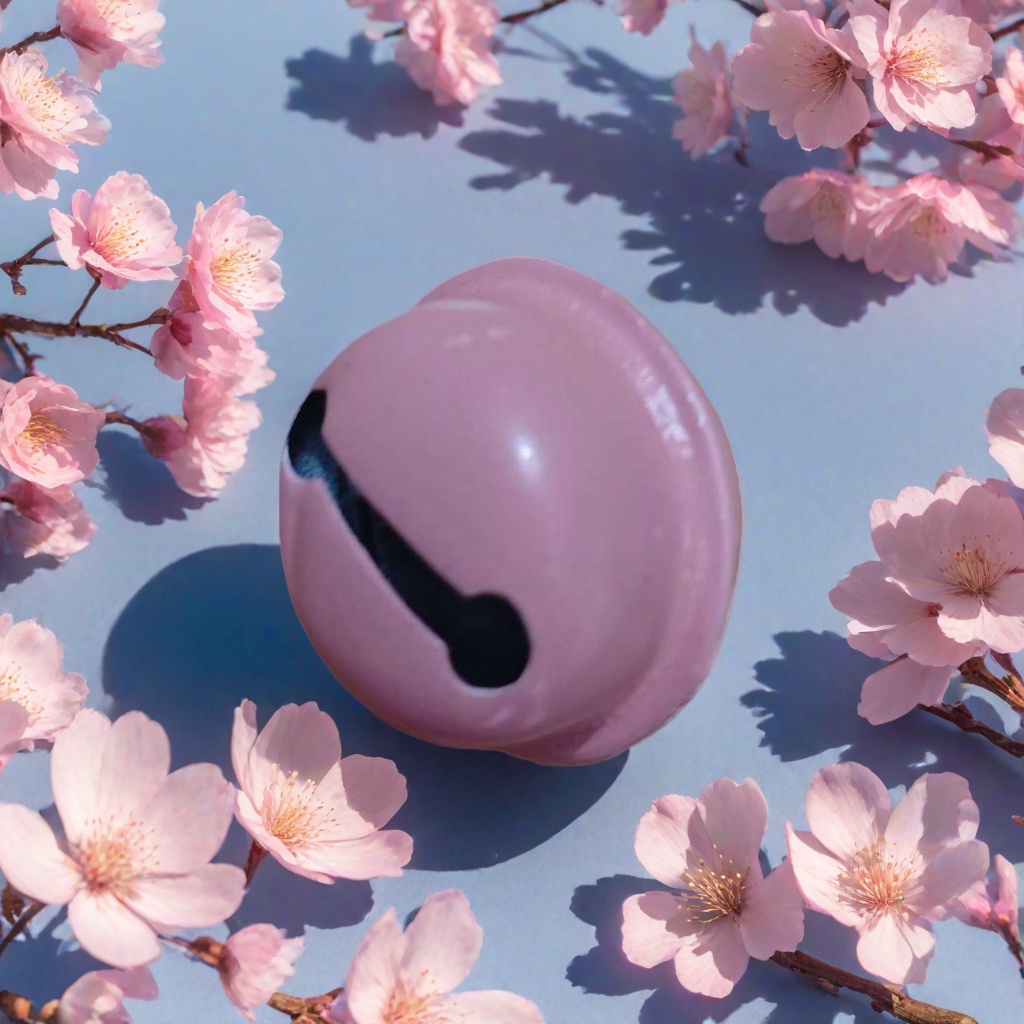Pink bell pendant, cute decorative item, home decor, festival decoration gift. 151027792 details Picture