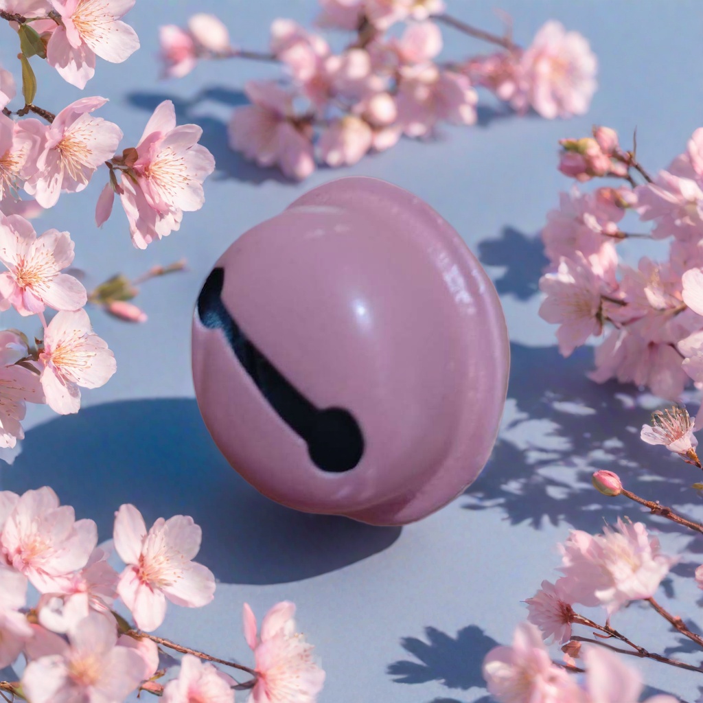 Pink bell pendant, cute decorative item, home decor, festival decoration gift. 151027792