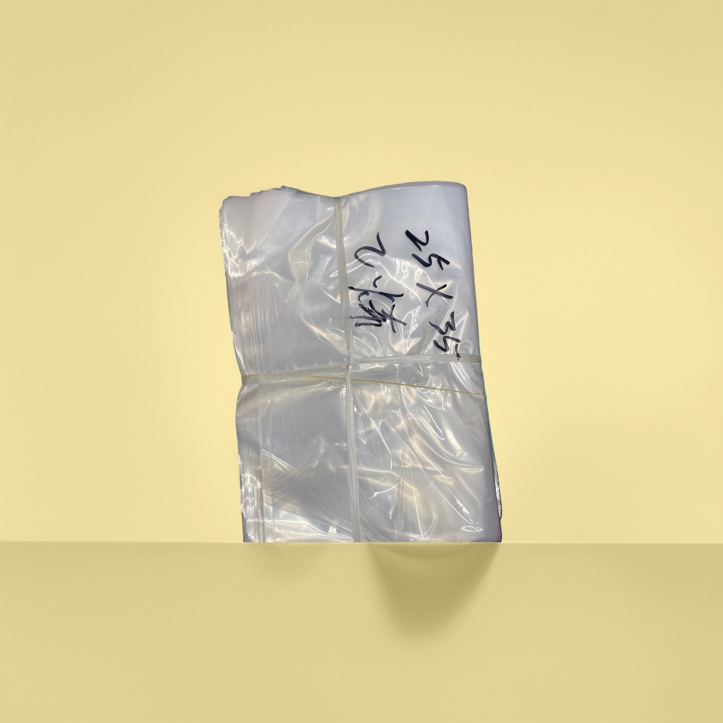 Transparent plastic bags, food-grade, reusable, sealed and fresh-keeping bags, large-capacity family packaging Specification image