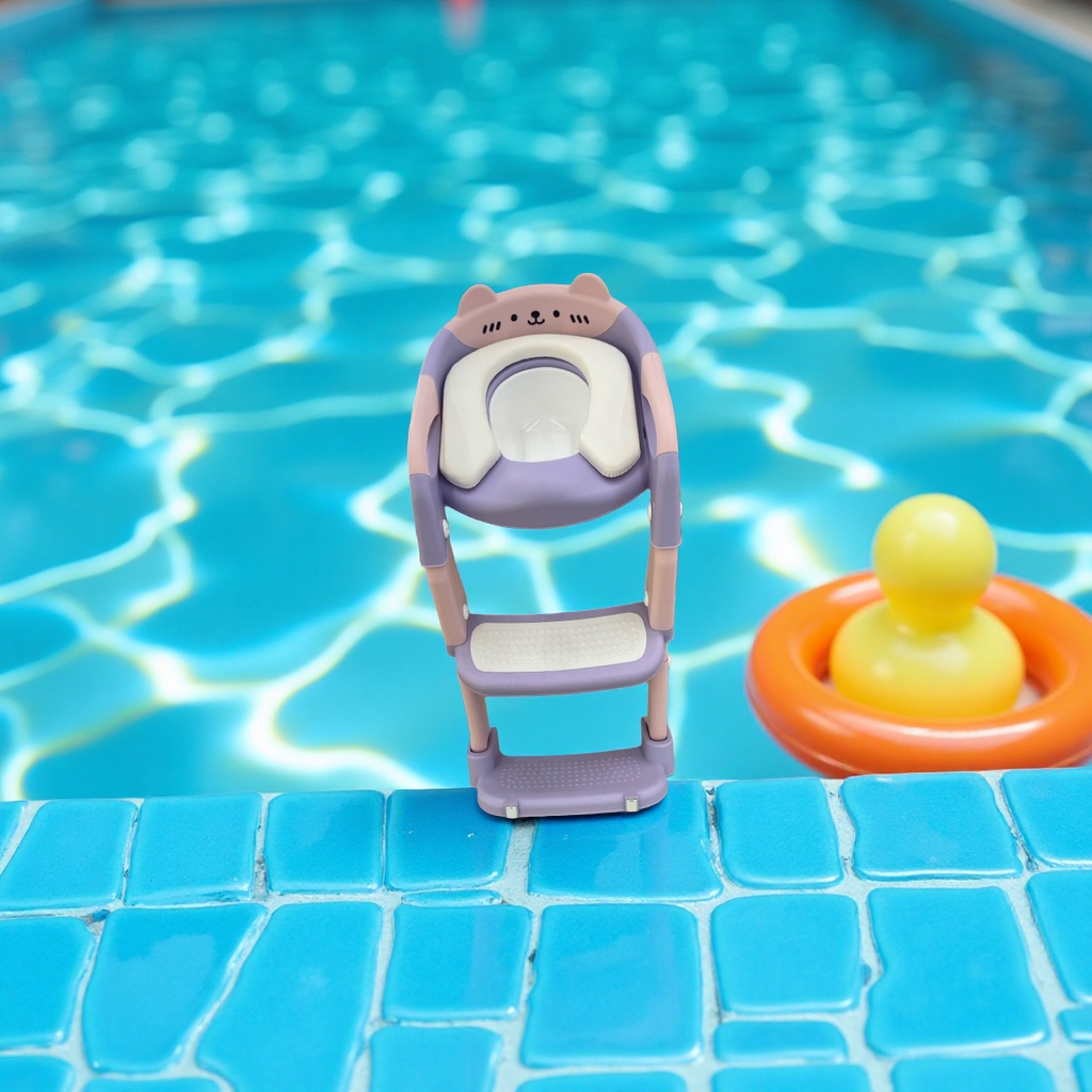 toddler toilet trainer, a portable anti-slip small toilet training tool for children, can support up to 10kg