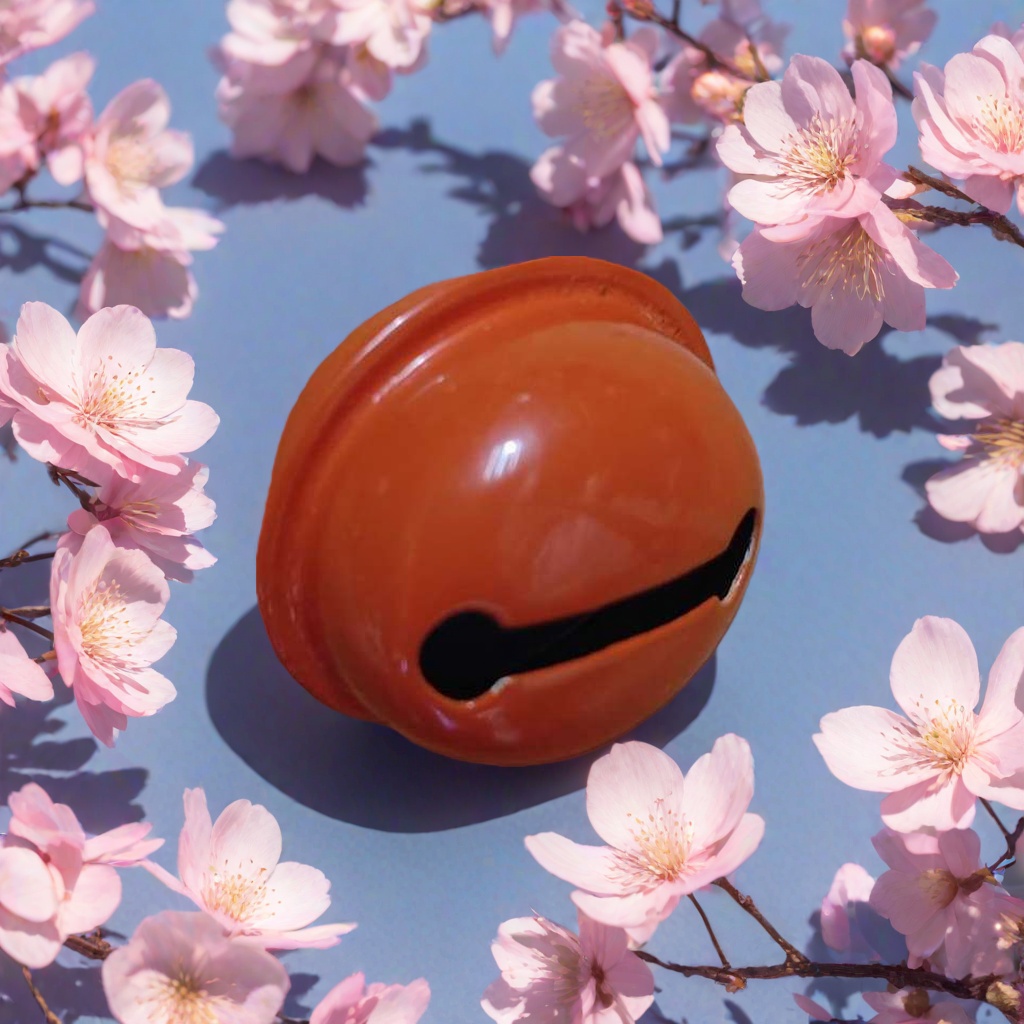 Orange bell main decorative pendant, festive and joyous home decor, 151642922 Specification image