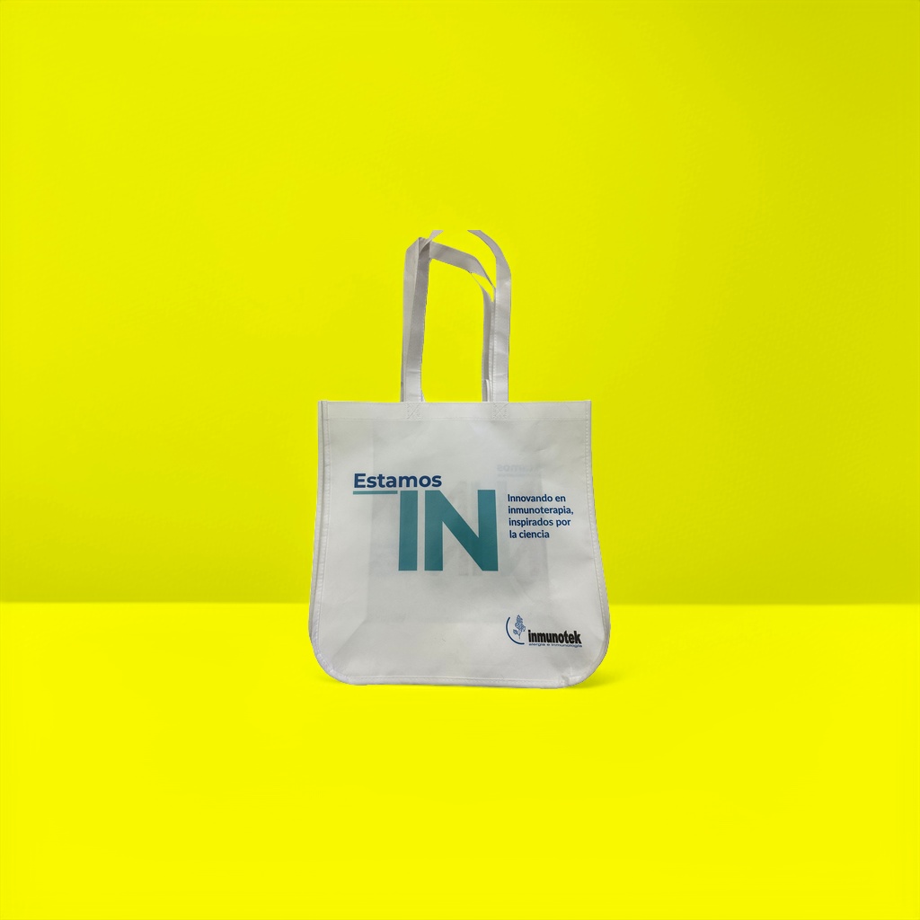 The white handbag is a simple, fashionable and large-capacity shopping bag details Picture