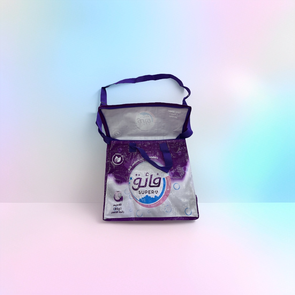 Eco-friendly shopping bags, large-capacity reusable storage bags, portable and simple style for daily household use Application Scenario