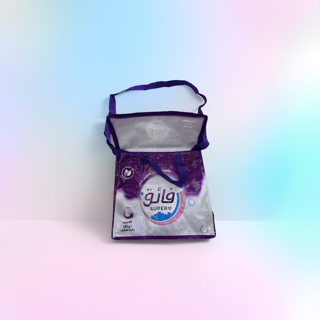 Eco-friendly shopping bags, large-capacity reusable storage bags, portable and simple style for daily household use Specification image