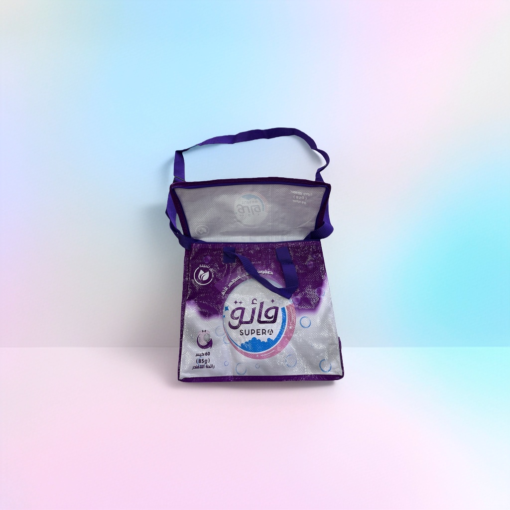 Eco-friendly shopping bags, large-capacity reusable storage bags, portable and simple style for daily household use details Picture