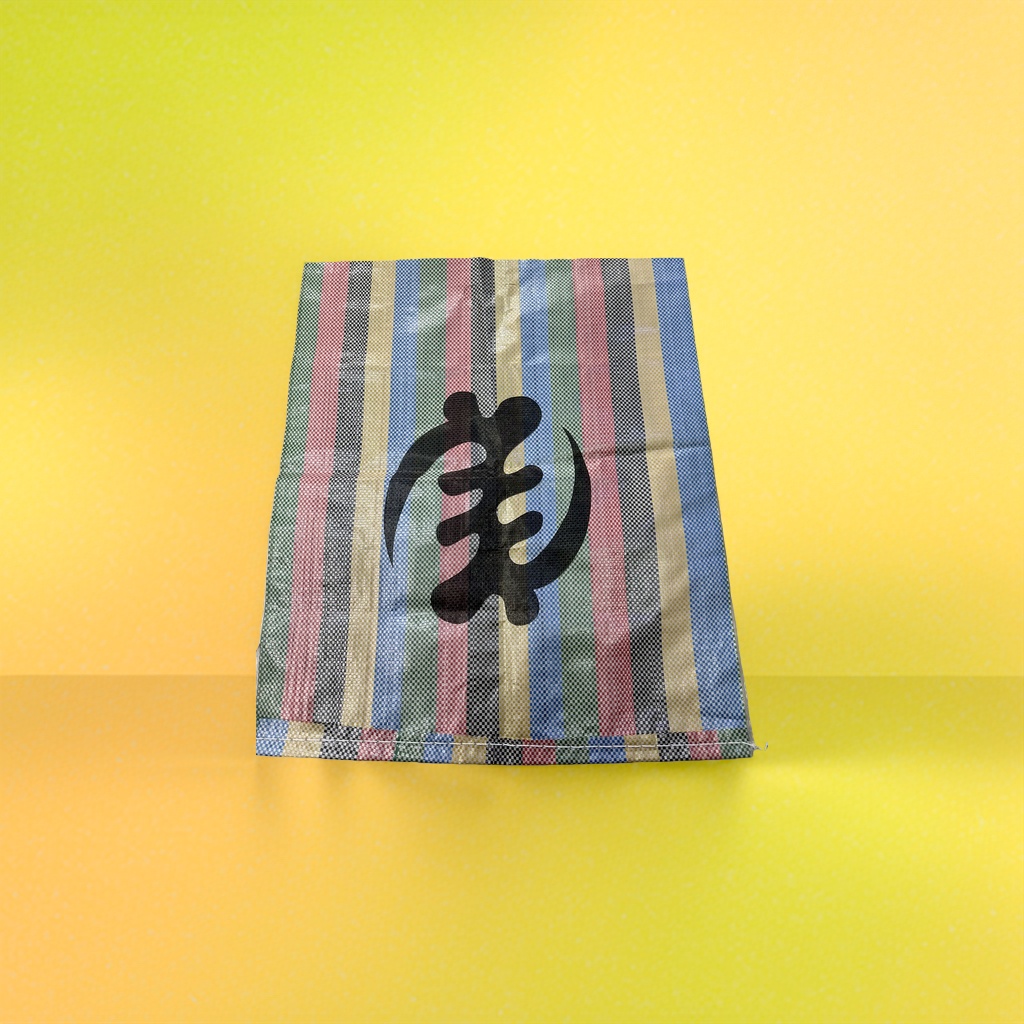 Colorful striped fabric and black fishbone pattern fabric Application Scenario