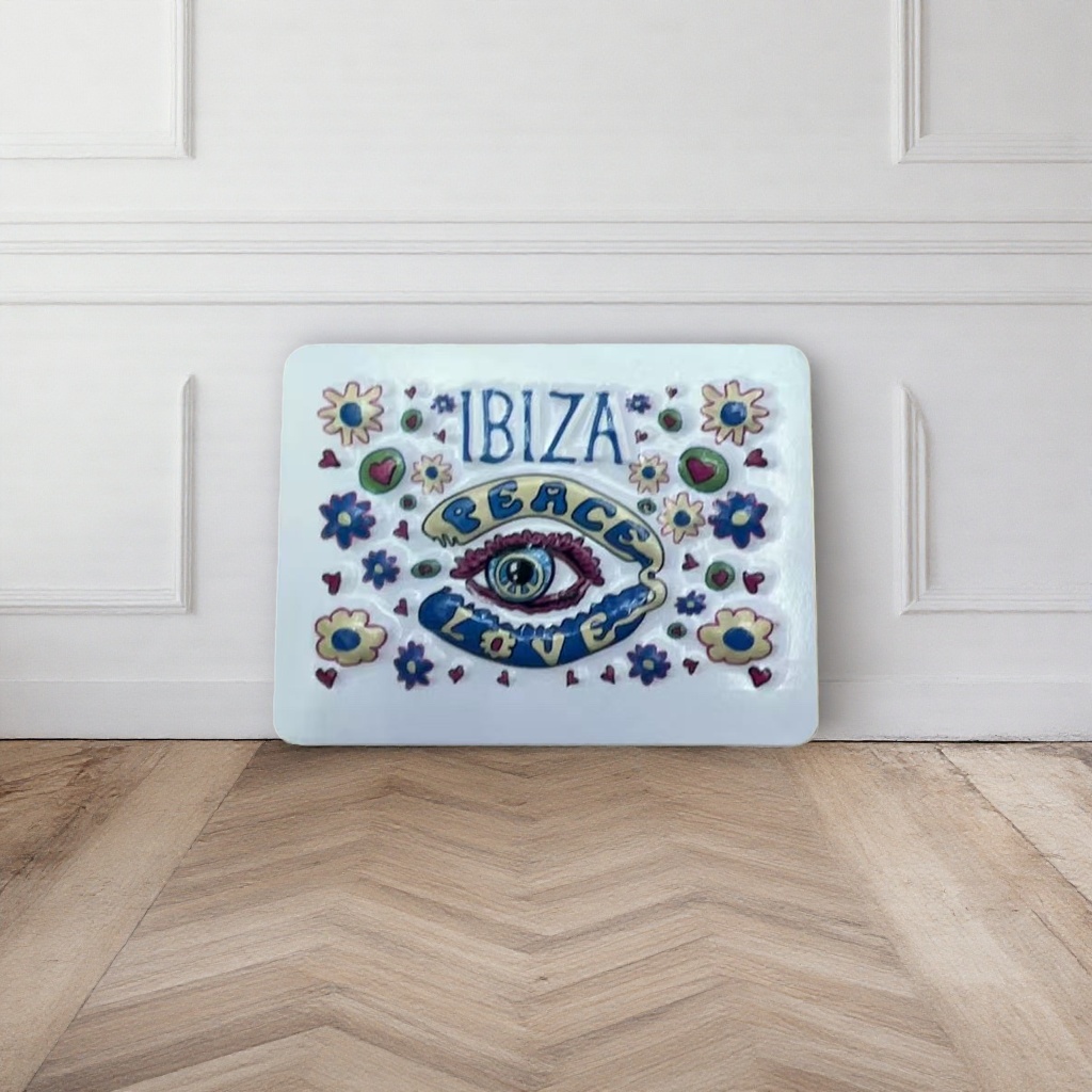 IBIZA和平之眼主题装饰画磁贴客厅墙面装饰画