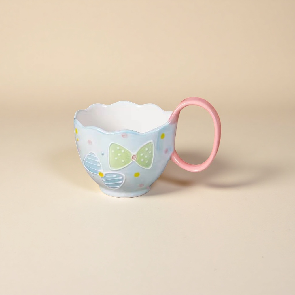 The ceramic cup features a simple design. It is durable and anti-drop for daily use. The ceramic water cup is sold directly from the factory Specification image