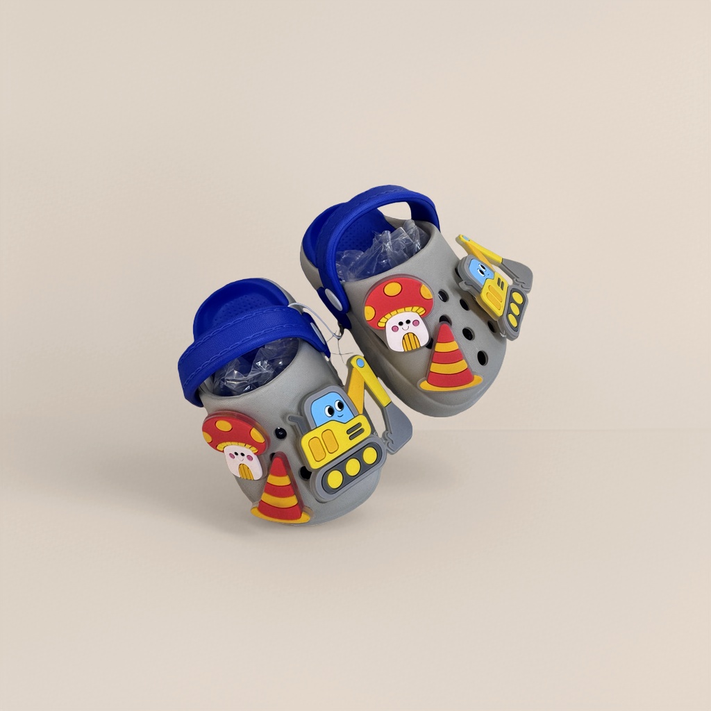 Children's anti-slip slippers, soft-soled home indoor warm thickened slippers Specification image