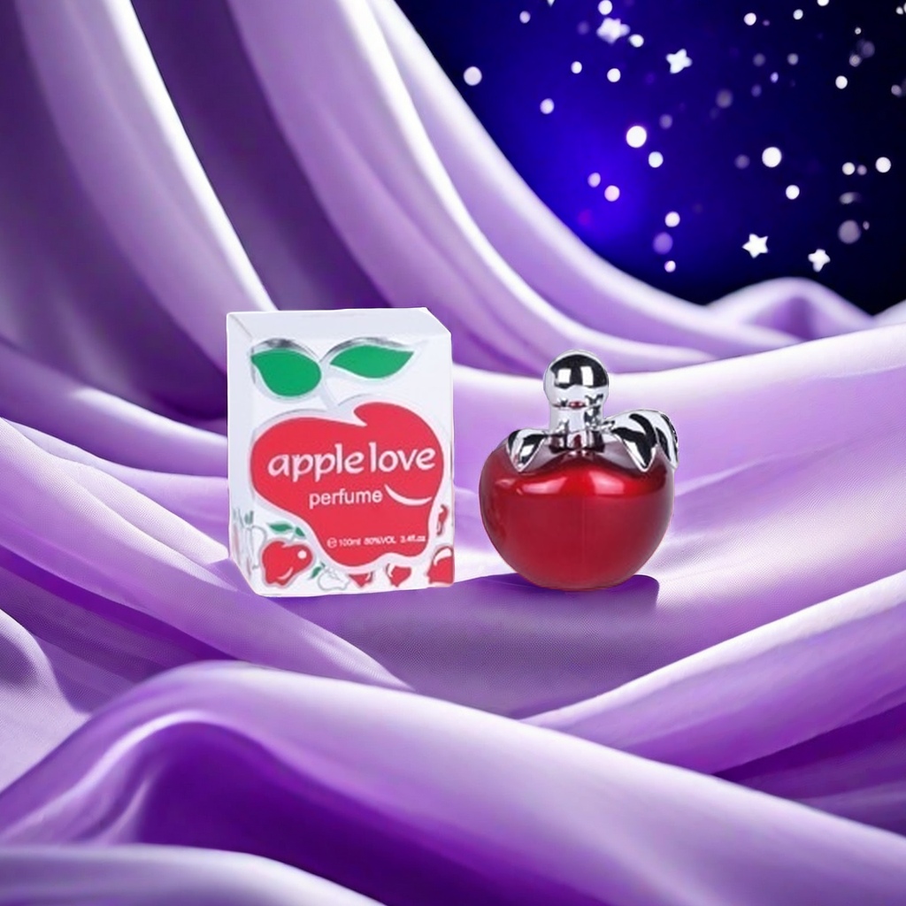 Apple-shaped perfume bottle for women, light, fresh and long-lasting fragrance, classic style Application Scenario