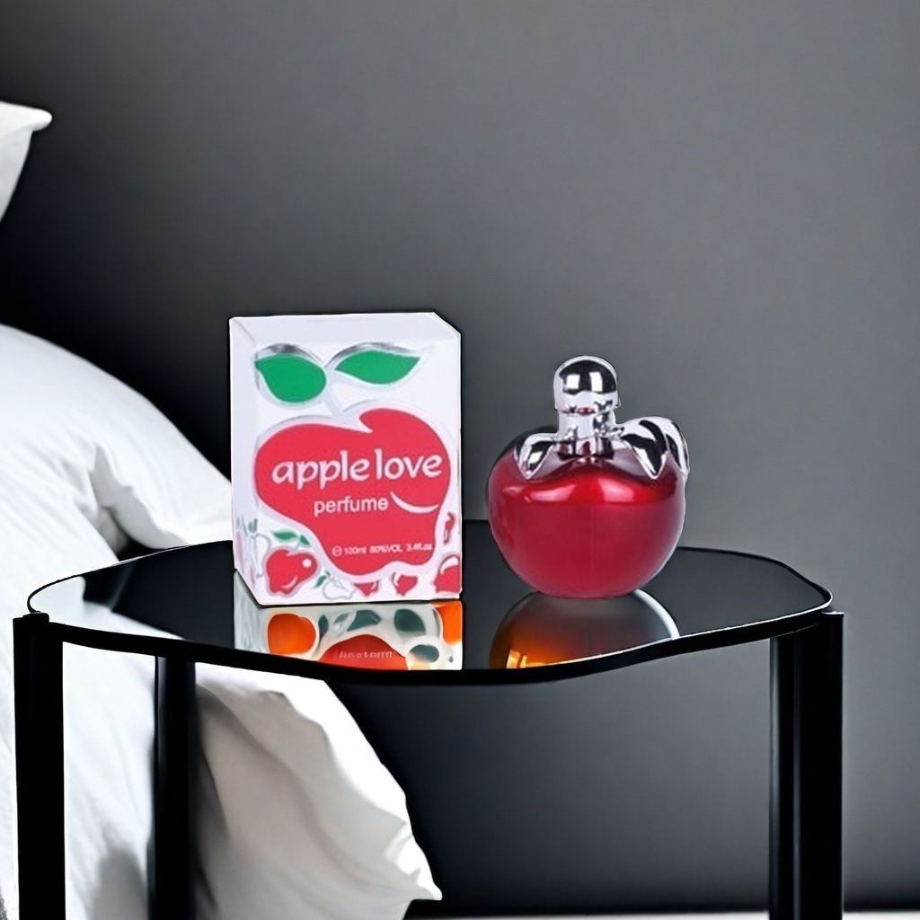 Apple-shaped perfume bottle for women, light, fresh and long-lasting fragrance, classic style details Picture