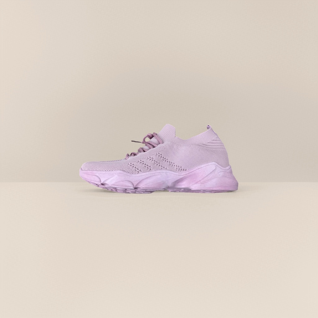 Pink sports shoes are breathable, comfortable, anti-slip, lightweight and casual Application Scenario