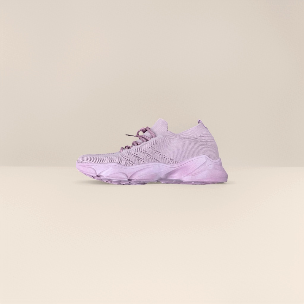 Pink sports shoes are breathable, comfortable, anti-slip, lightweight and casual