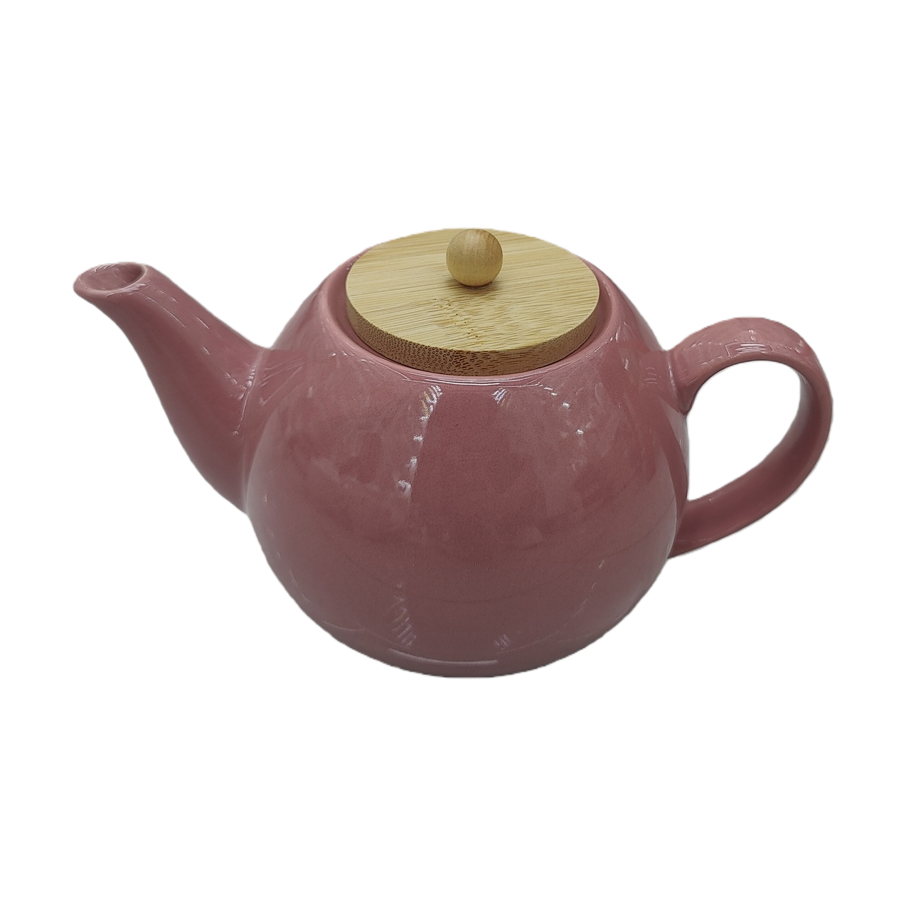 The pink ceramic teapot is an elegant tea-making wonder and a home tea set gift Item Picture