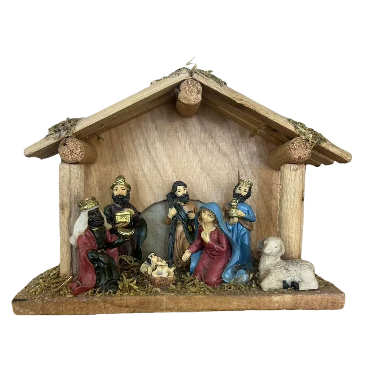 Christmas Nativity scene ornaments, decorative ornaments, home ornaments, festival decorations Item Picture
