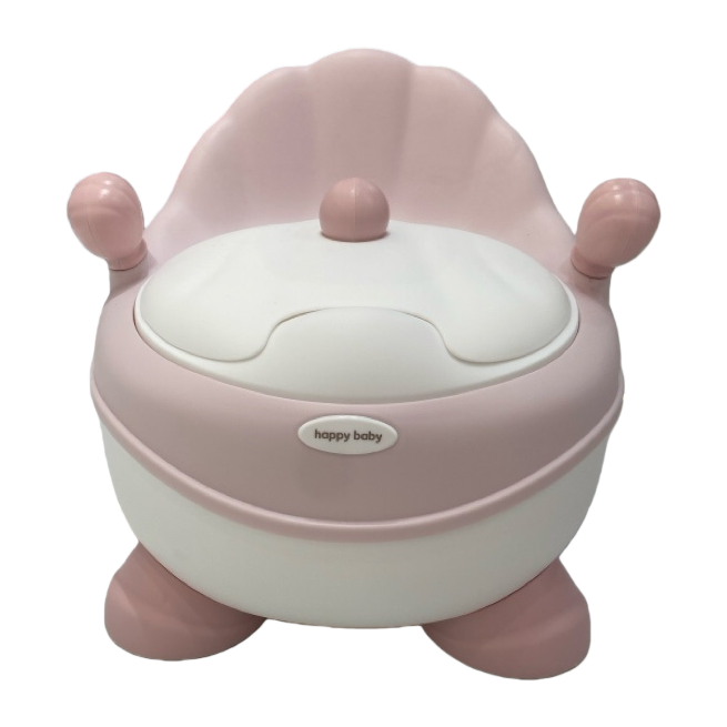 Pink children's toilet training chair, anti-slip small toilet, baby toilet bowl, toddler toilet seat Item Picture