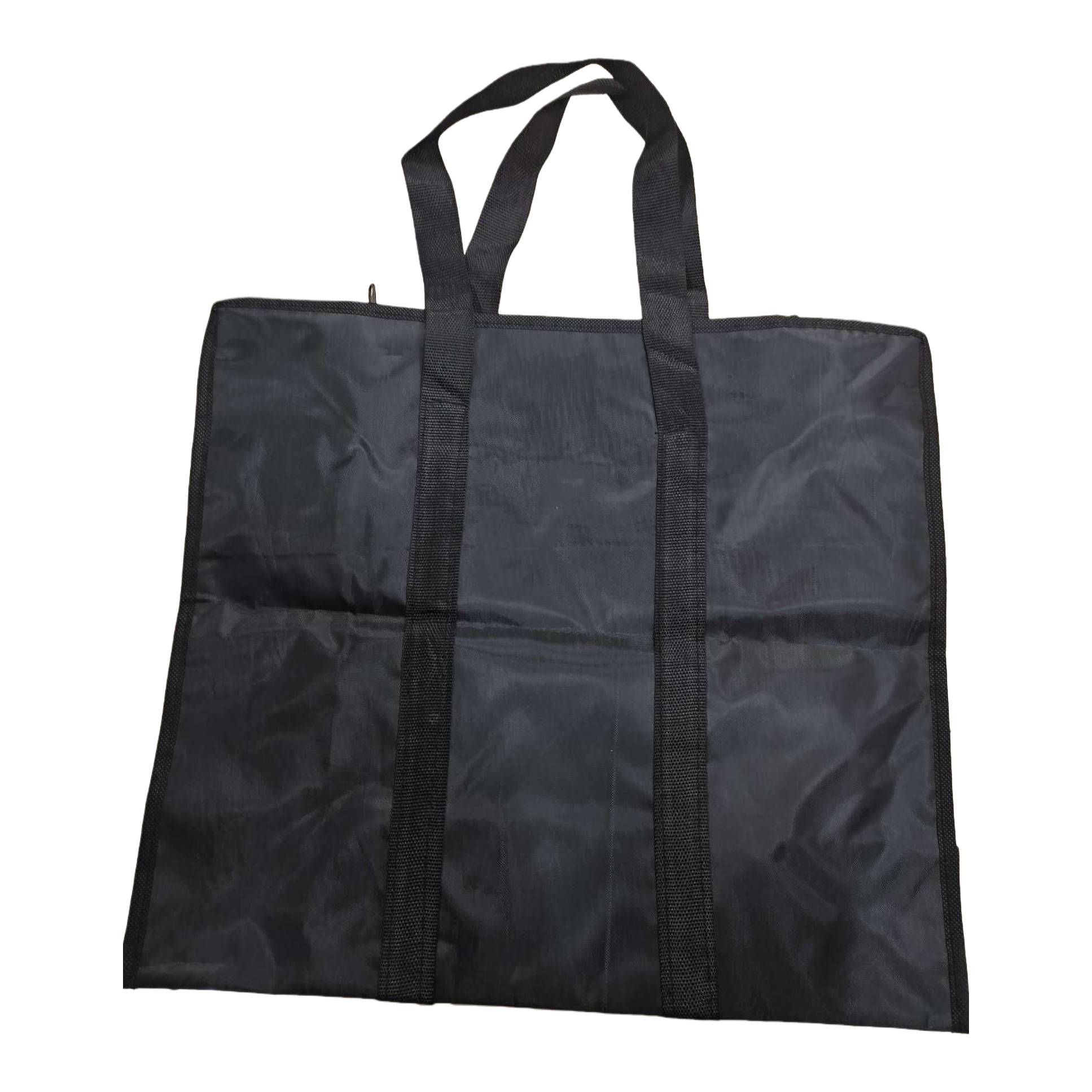 Black hand-held large-capacity shopping bag, simple and versatile, fashionable and practical for commuting. 151343253 Item Picture