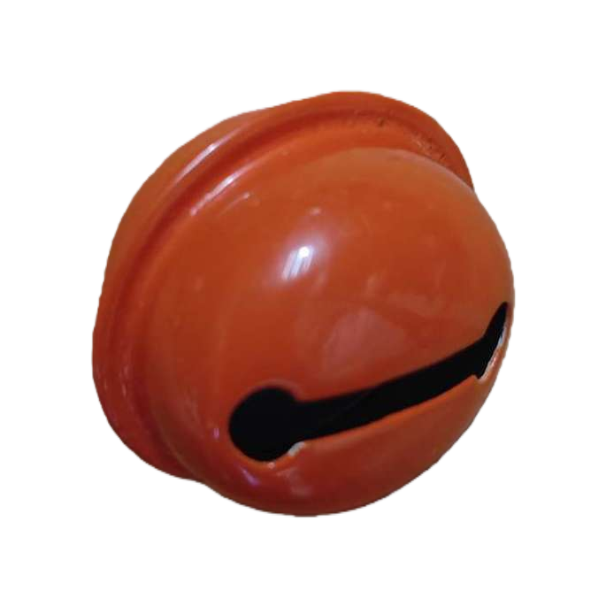 The orange-red bell-shaped main decorative pendant is a festive and joyous home decoration item