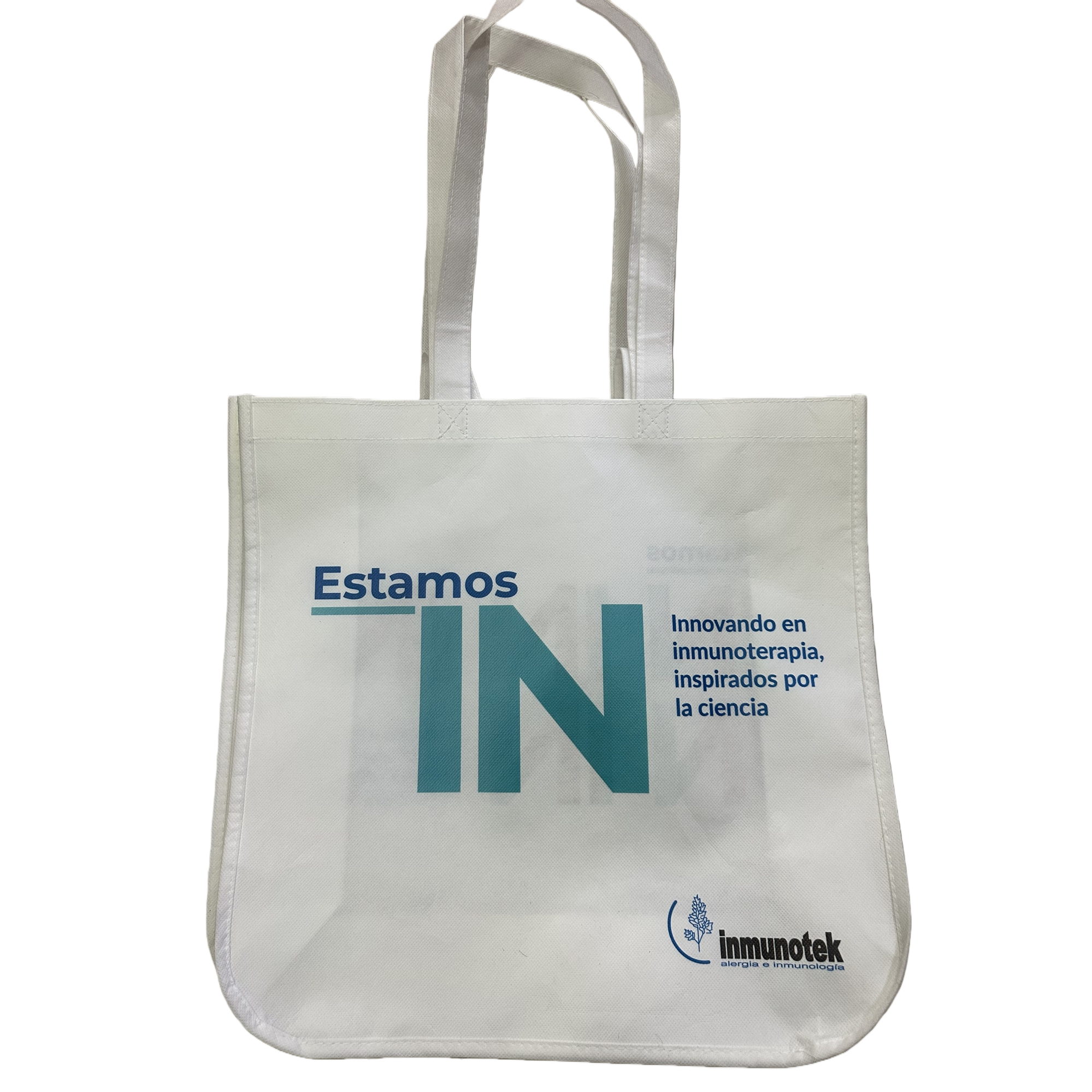 The white handbag is a simple, fashionable and large-capacity shopping bag Item Picture