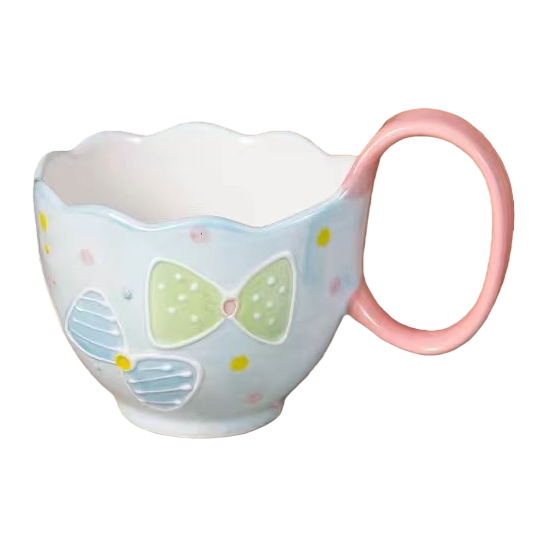 The ceramic cup features a simple design. It is durable and anti-drop for daily use. The ceramic water cup is sold directly from the factory Item Picture
