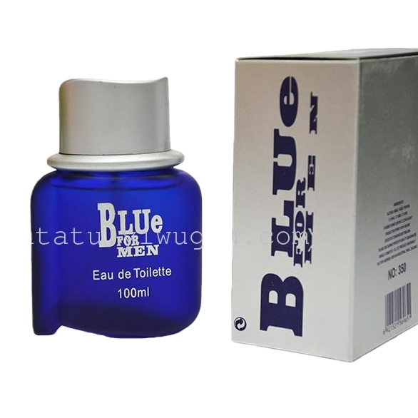 The blue men's perfume bottle is elegant, fresh and leaves a lasting fragrance Item Picture