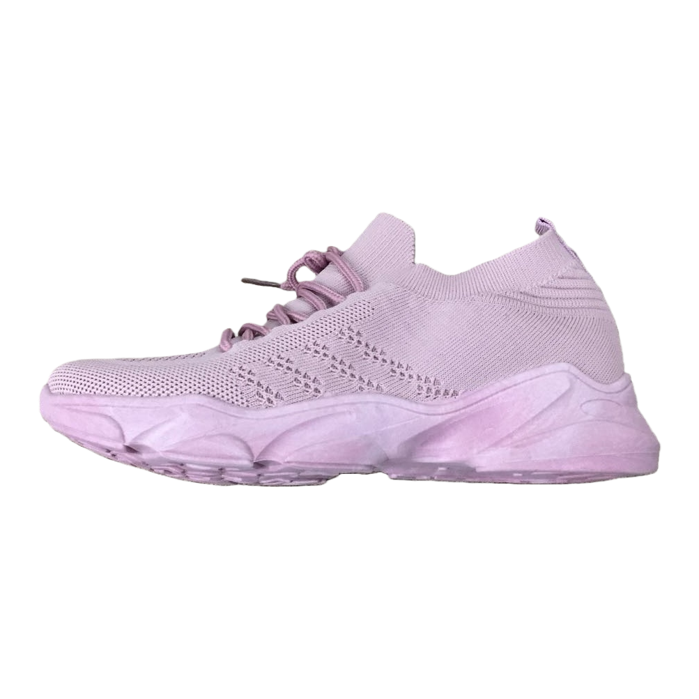 Pink sports shoes are breathable, comfortable, anti-slip, lightweight and casual Item Picture