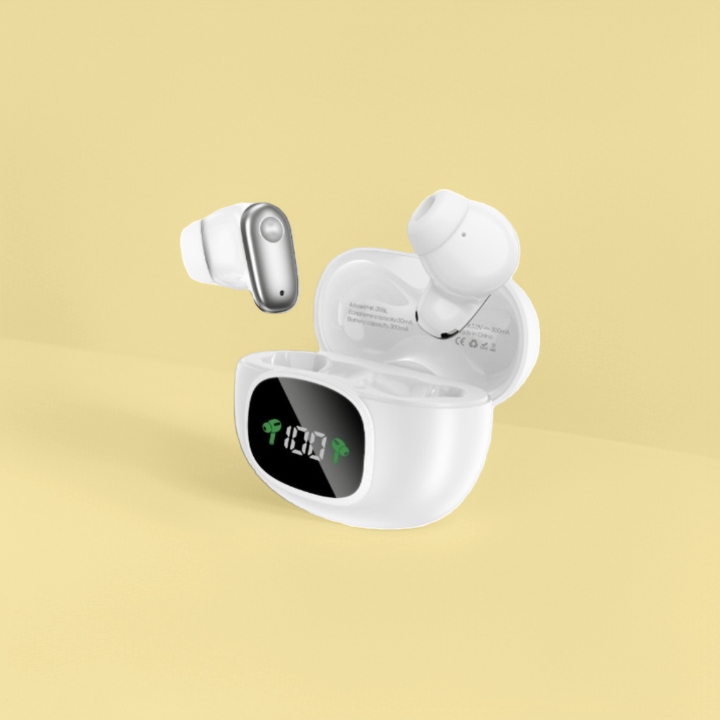 Wireless headphones with noise-cancelling Bluetooth 50, high-definition sound quality and long battery life