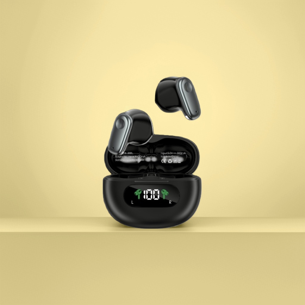 Wireless earphone noise-cancelling Bluetooth 50, high-definition sound quality, long battery life, portable charging case Specification image