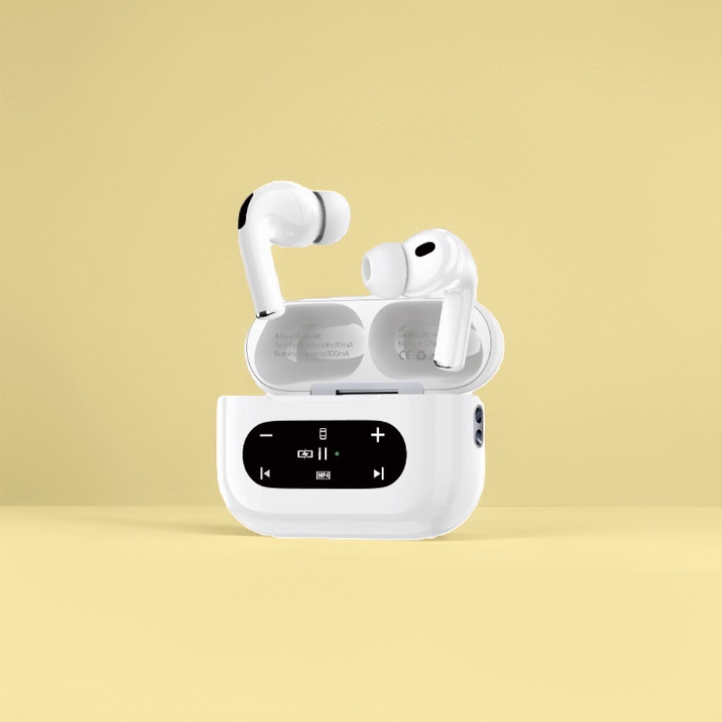 Wireless headphones with Bluetooth 50, high-definition sound quality, noise-cancelling, long battery life when worn during sports details Picture