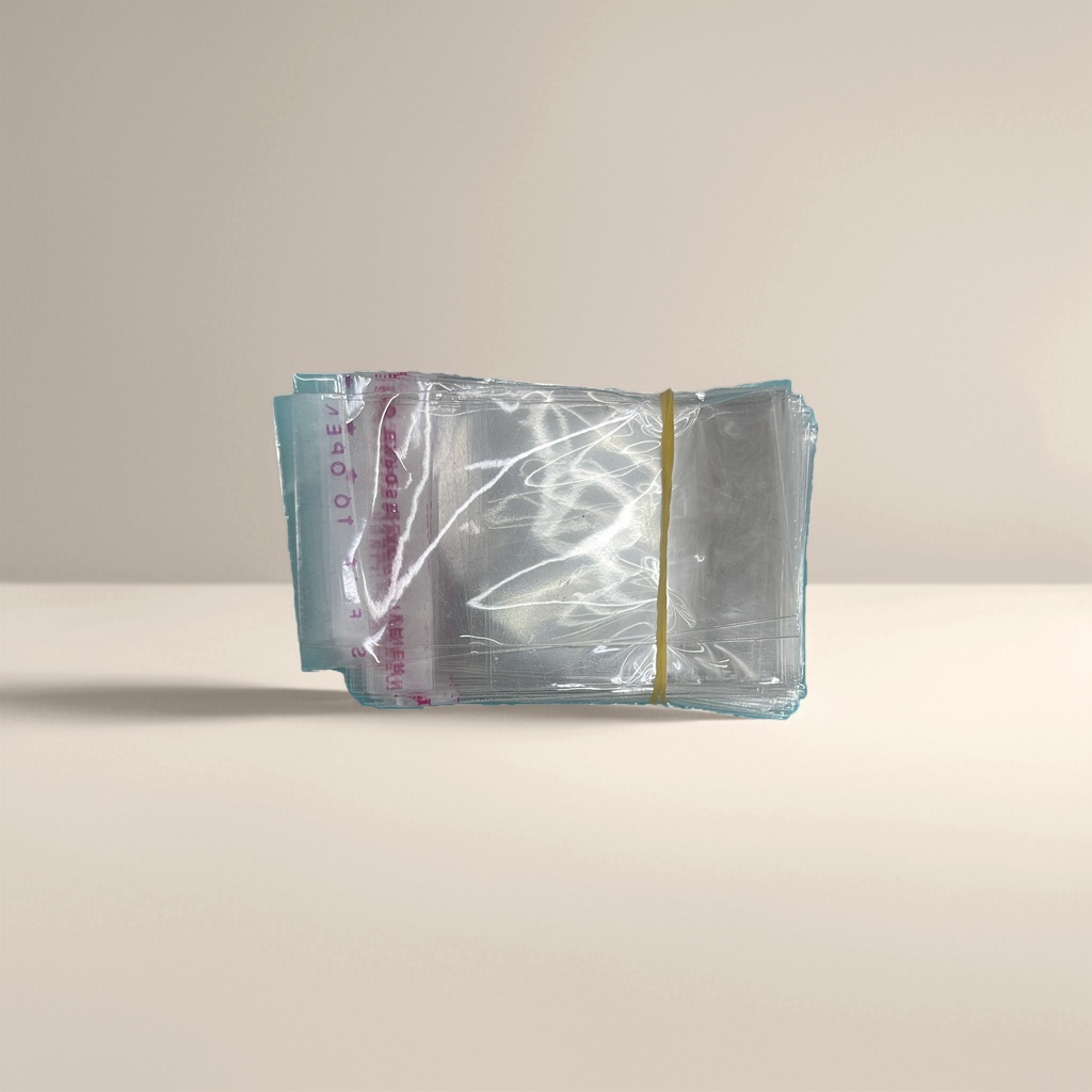 Transparent plastic bags, food-grade sealed packaging, large household size, reusable Specification image