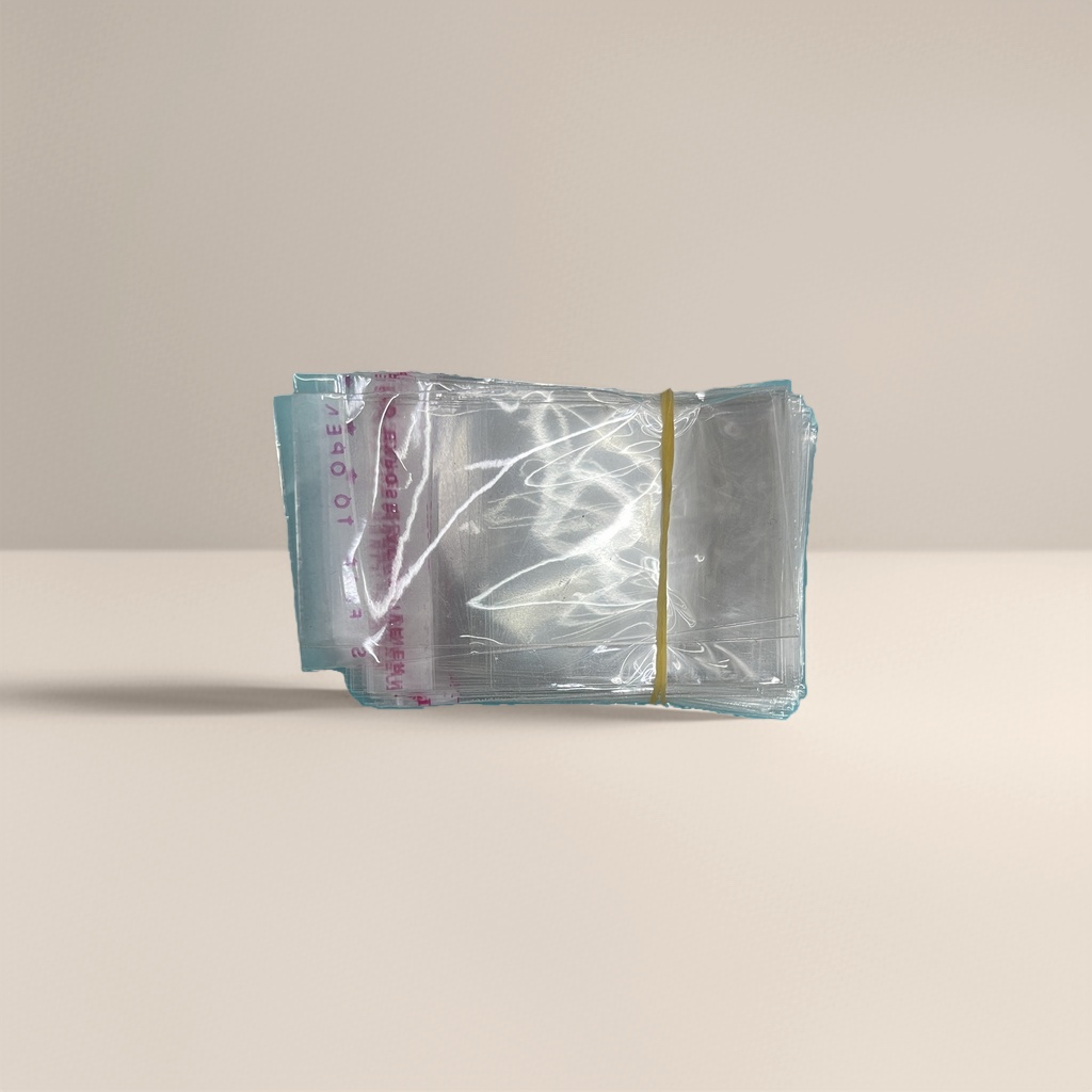 Transparent plastic bags, food-grade sealed packaging, large household size, reusable details Picture