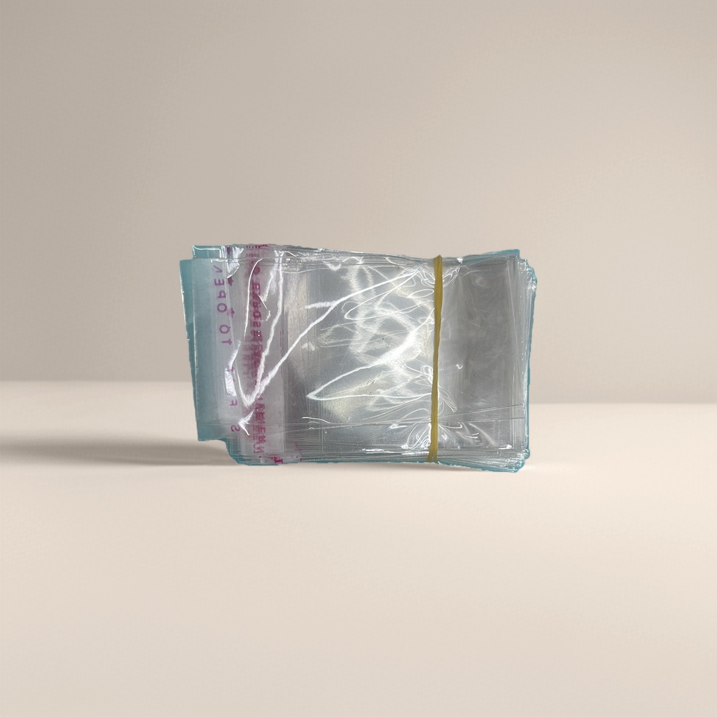 Transparent plastic bags, food-grade sealed packaging, large household size, reusable