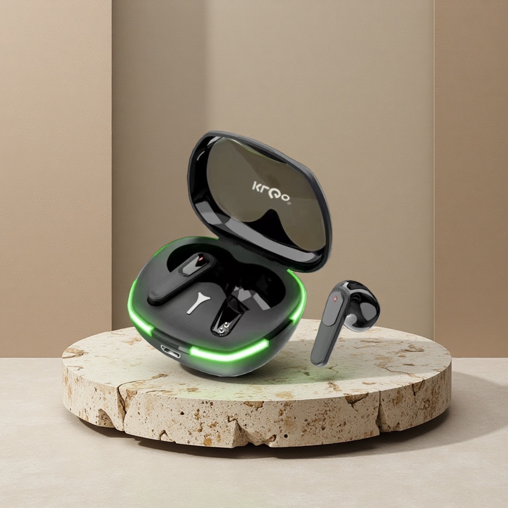 The KLGO wireless headphones with noise cancellation feature Bluetooth 50, high-definition sound quality and long battery life details Picture