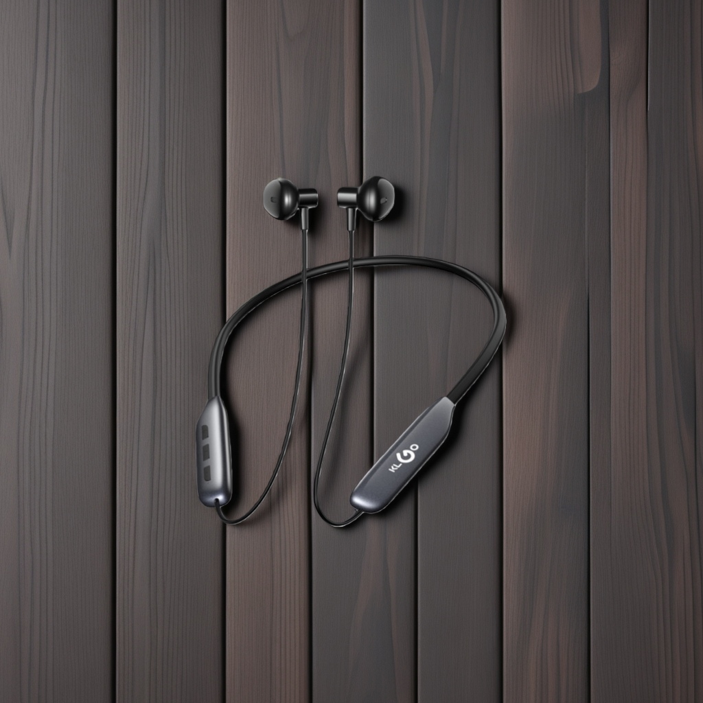The KLGO neckband wireless Bluetooth headphones feature noise-cancelling, clear sound quality, portability and long battery life Application Scenario