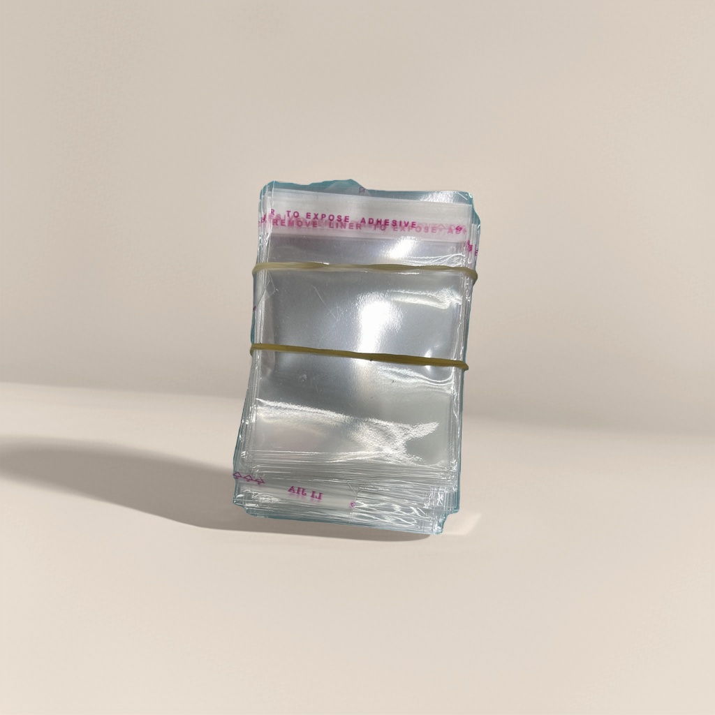 Transparent plastic bags, food-grade large sealed moisture-proof and fresh-keeping bags for household use