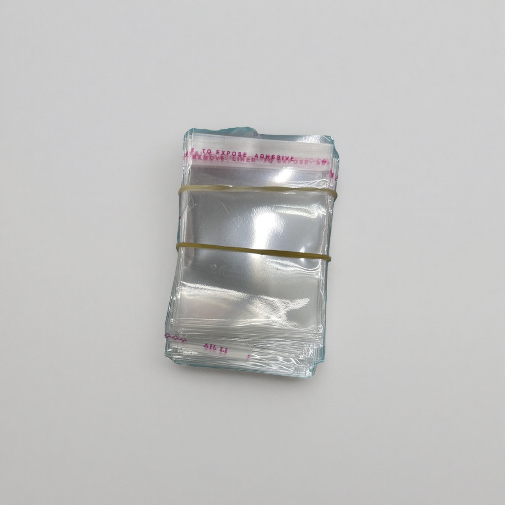Transparent plastic bags can be stacked for household storage and reused Specification image